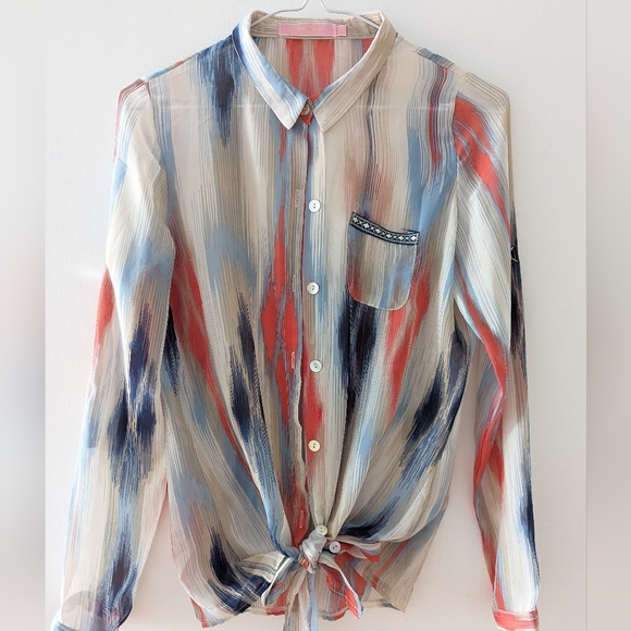 Silky fashion top - Picture 1 of 5